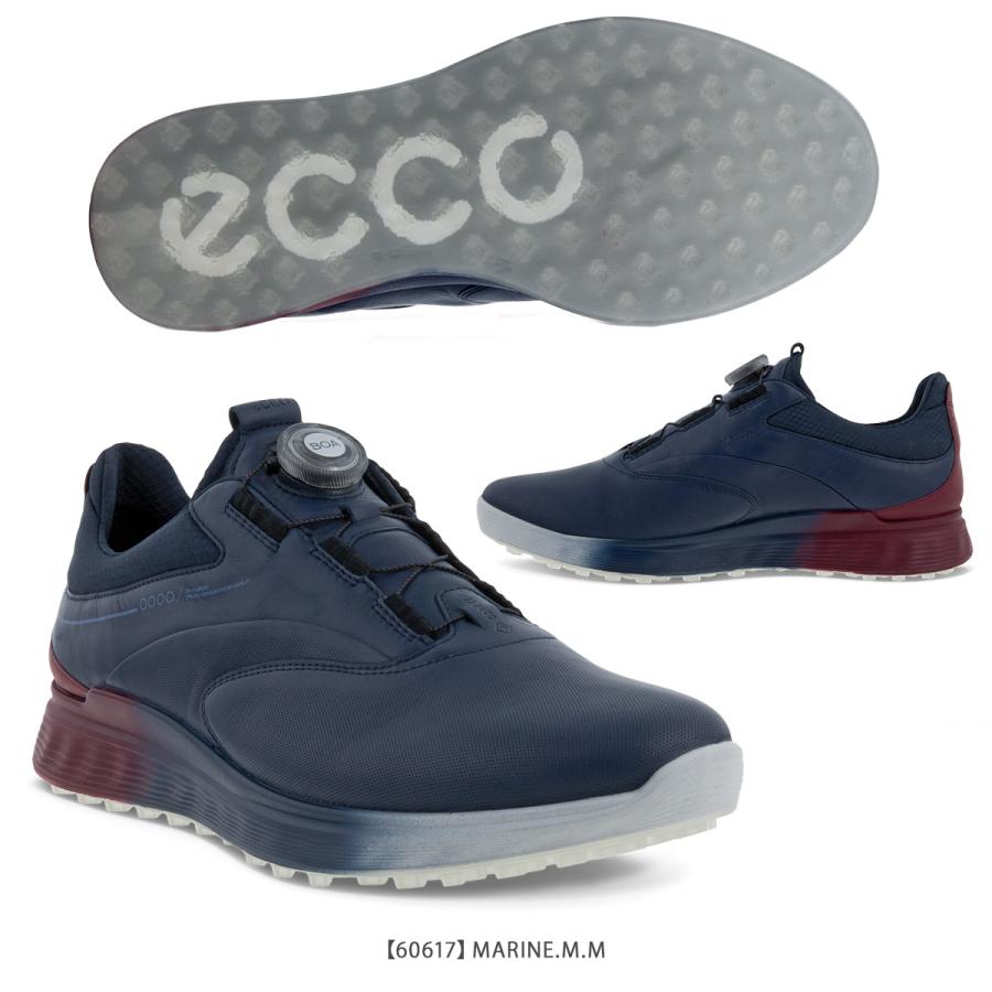 ecco（エコー） ゴルフ シューズ エススリー ボア スパイクレス 男性用