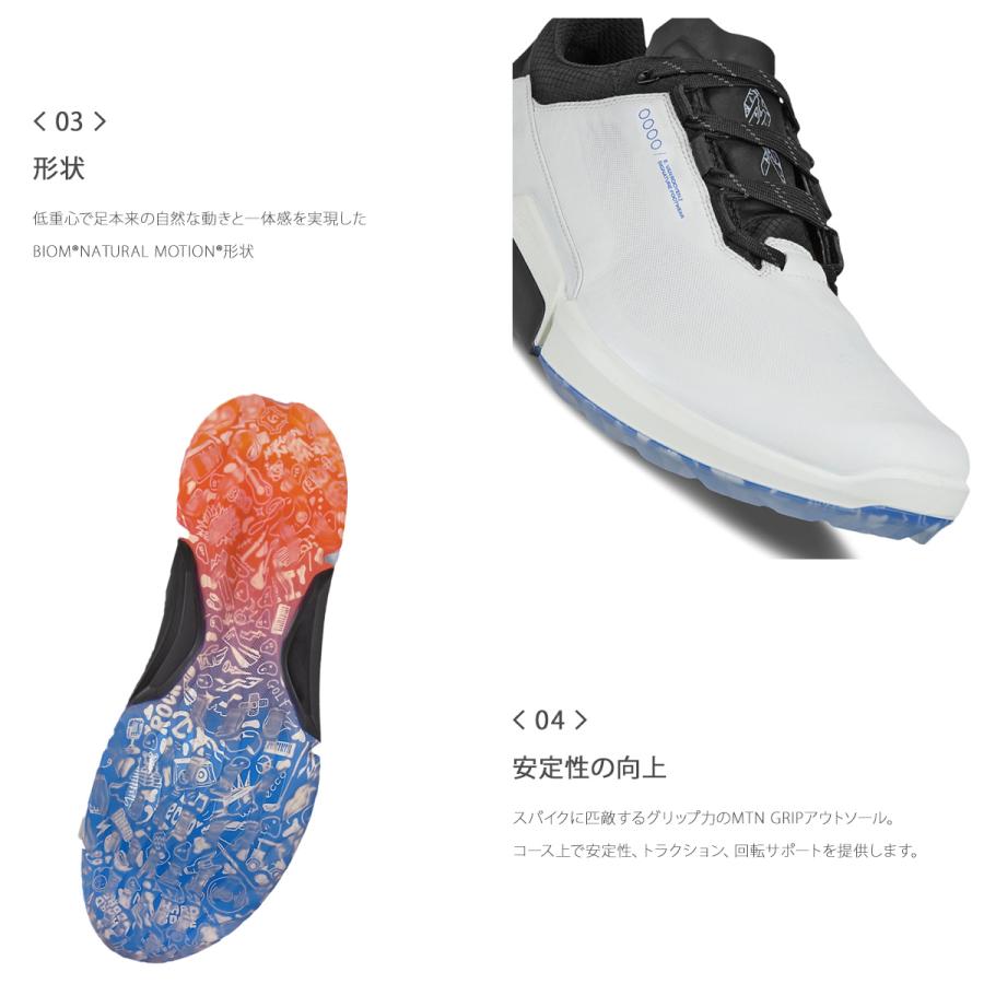 ecco（エコー） ゴルフ シューズ 男性用 メンズゴルフ 108514 BIOM H4