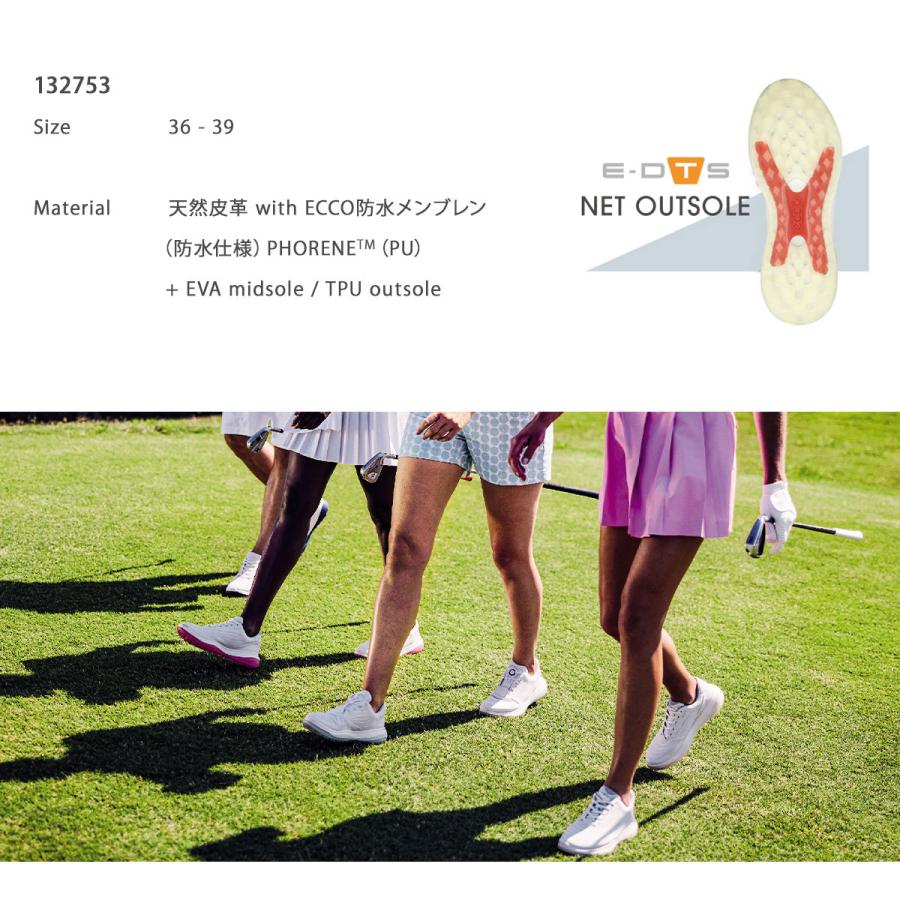 ecco（エコー） ゴルフ シューズ エルティーワン レース スパイクレス