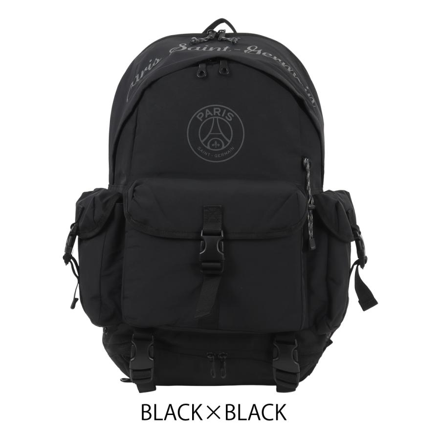パリ・サンジェルマン リュック 黒 E-COME パリ・サンジェルマン B4 リュック リュックサック