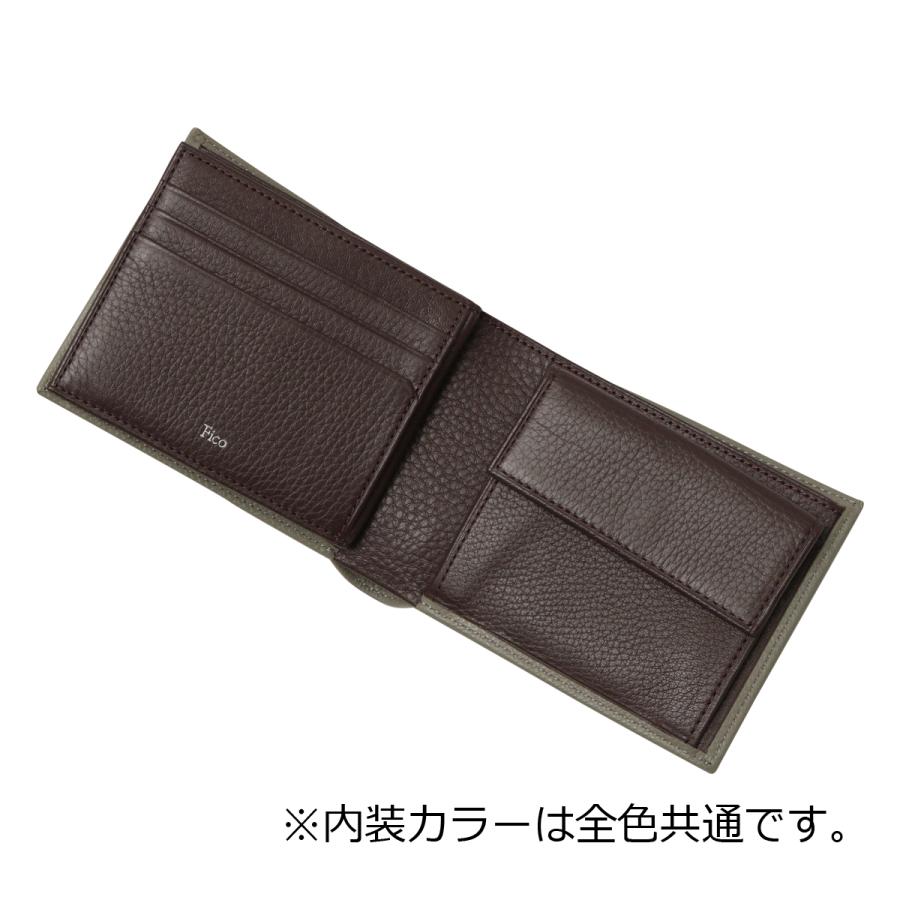 Fico（フィーコ） 財布 二つ折り 二つ折り財布 折り財布 メンズ 52001