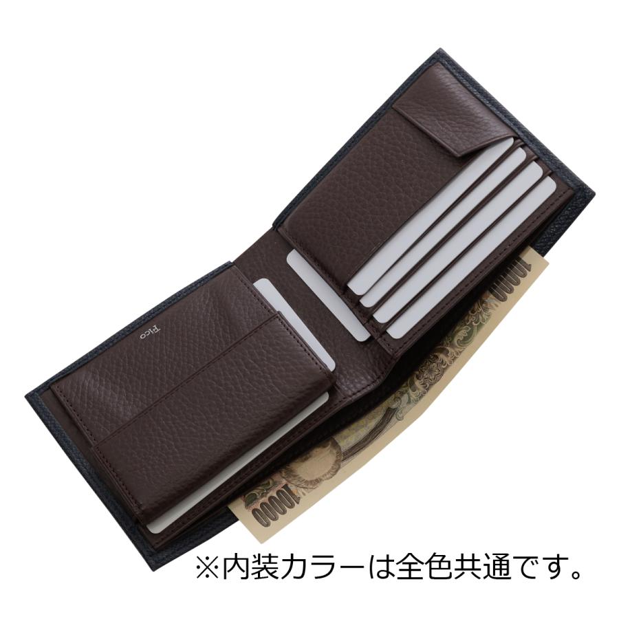 Fico（フィーコ） 財布 二つ折り 二つ折り財布 折り財布 メンズ 52002