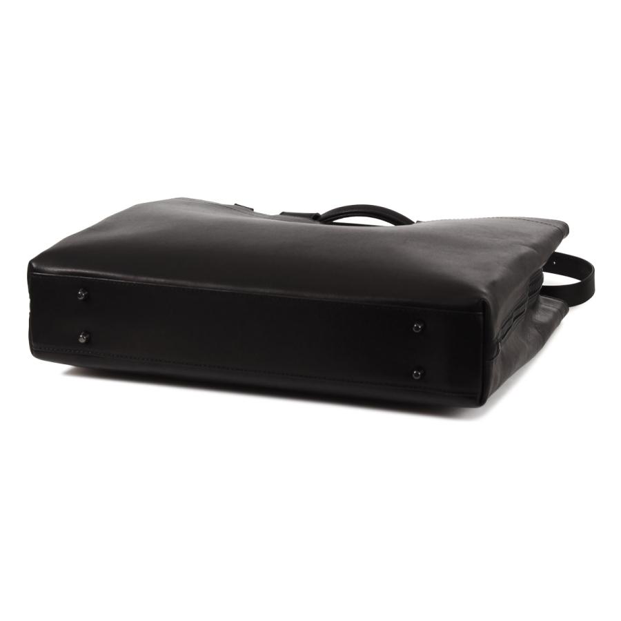 フィガロ 2wayショルダーバッグ レザー ビジネス 大容量 A4可 黒 FIGARO Paris（フィガロ パリ） フィガロ ブリーフケース B4 2WAY