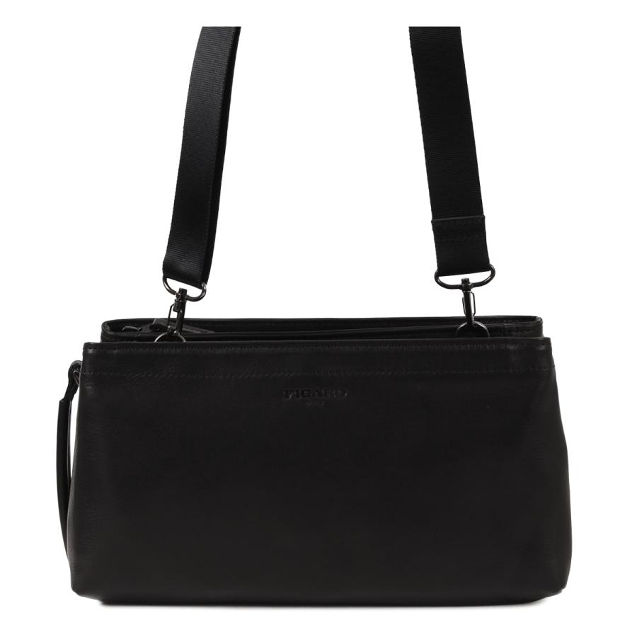 FIGARO ブラックレザー ビジネスバッグ FIGARO Paris（フィガロ パリ） フィガロ ショルダーバッグ 2WAY 日本