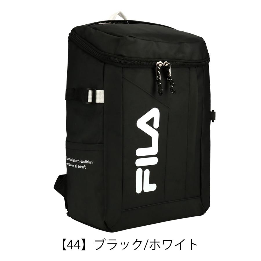 色: クロパープル[フィラ] サイン リュックサック24L 7761 FILA（フィラ） サイン スクエアリュック デイパック リュックサック