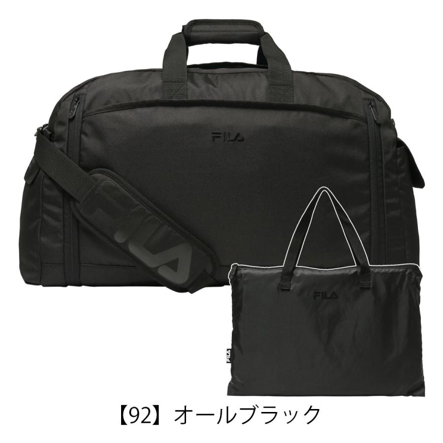 FILA（フィラ） ボストンバッグ 2WAY 60L 撥水 折りたたみ パッカブル