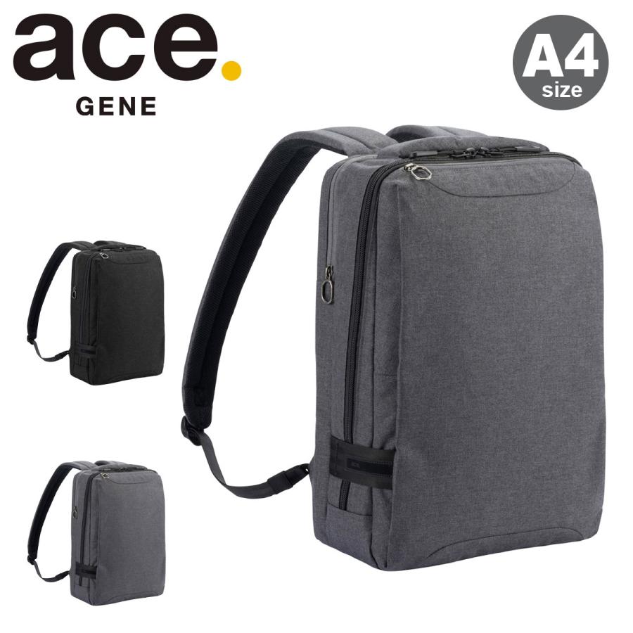 【レビュー投稿で+5％還元】エースジーン ビジネスリュック A4 13.3インチ メンズ ホバーライト2 67615 ace.GENE | リュック ビジネスバッグ 通勤 クリスマス_mp ace. GENE LABEL エースジーン ビジネスリュック A4 13.3インチ メンズ