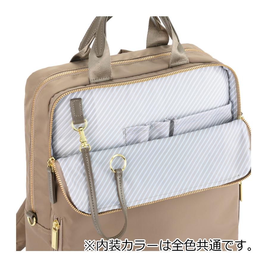 エースジーン リュック A4 ビジネス ビジネスリュック ビジネスバッグ リュックサック バックパック レディース 68681 フィッテム ace.GENE 13.3インチ対応の画像