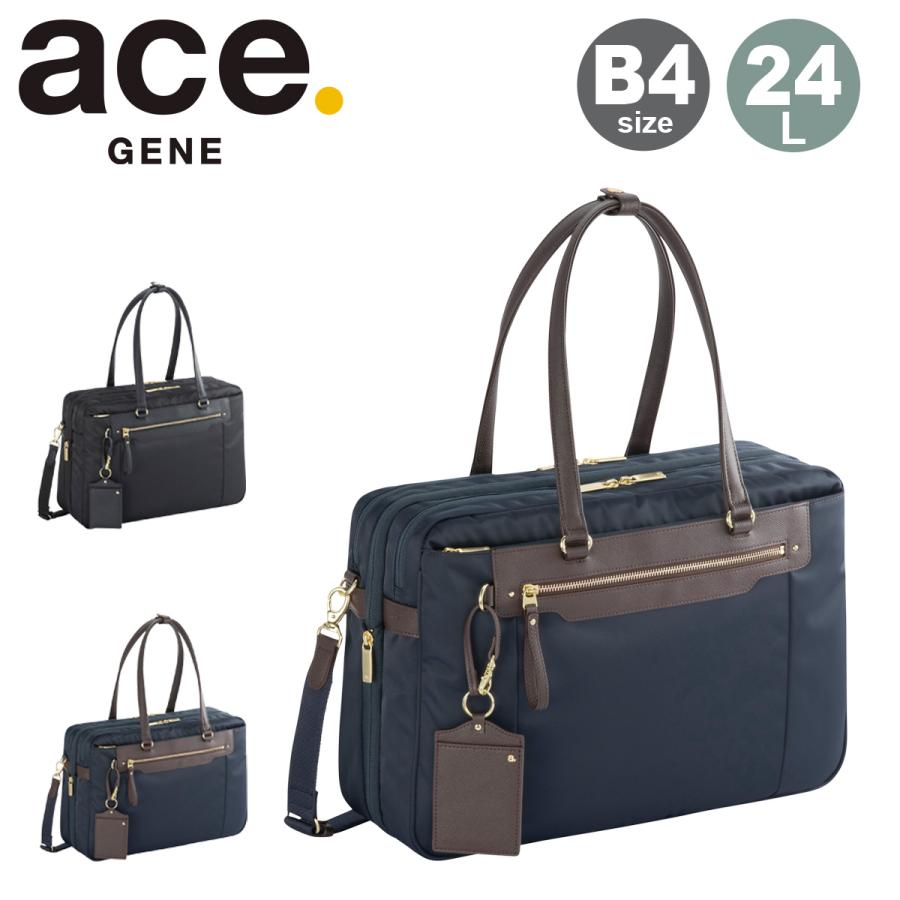 ace. GENE LABEL エースジーン トートバッグ B4 ショルダーバッグ