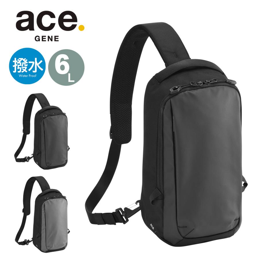 ace. GENE LABEL エースジーン ボディバッグ ショルダーバッグ メンズ