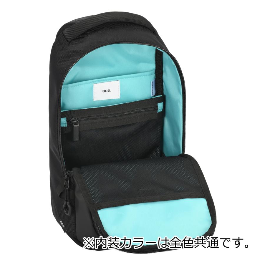 ace. GENE LABEL エースジーン ボディバッグ ショルダーバッグ 撥水