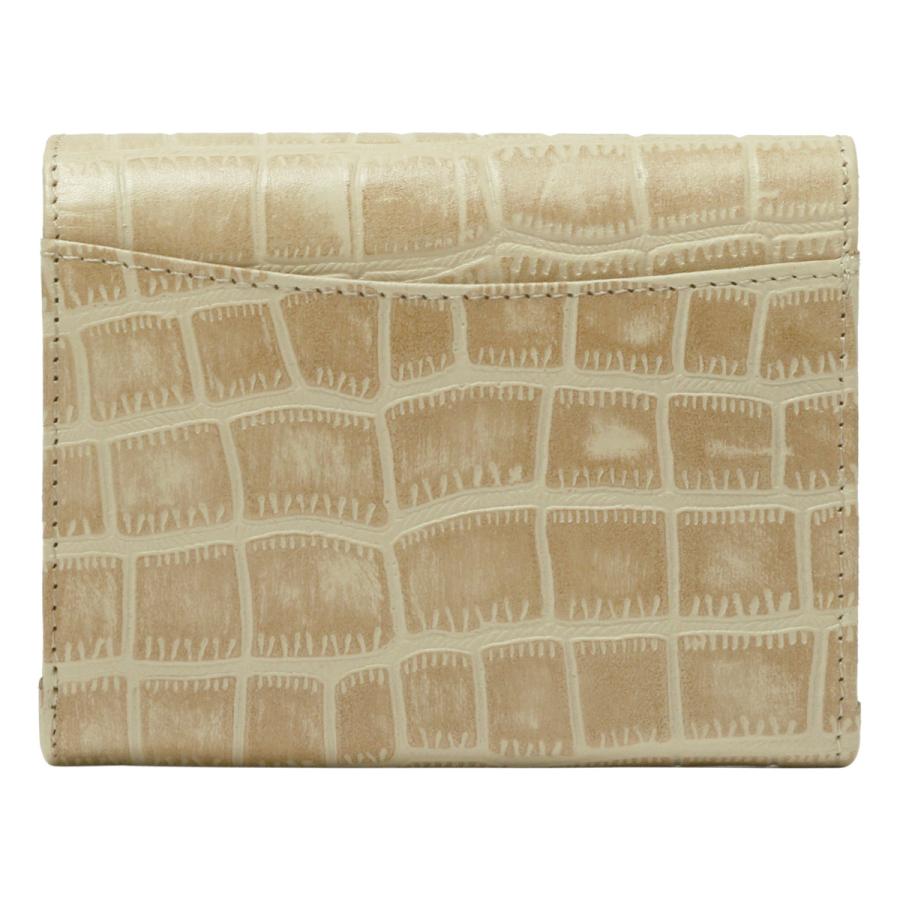 超絶！！『新品』格安　ゴールドファイル　２つ折り財布　マーク　クロコダイル GOLD PFEIL ゴールドファイル 財布 二つ折り 本革 クロコ型押し