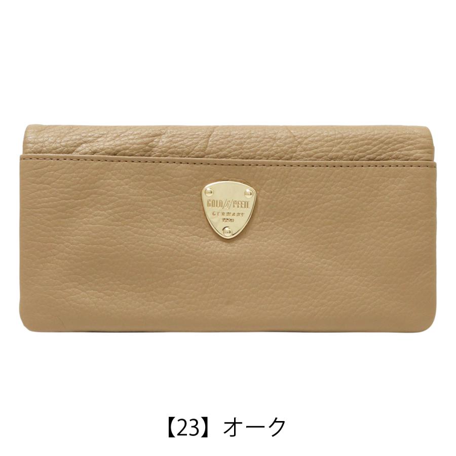GOLD PFEIL（ゴールドファイル） 長財布 二つ折り 本革 二つ折り財布