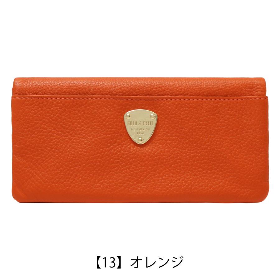 GOLD PFEIL（ゴールドファイル） 長財布 二つ折り 本革 二つ折り財布
