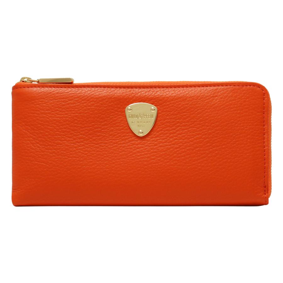 GOLD PFEIL（ゴールドファイル） 長財布 本革 L字ファスナー 薄型 薄い