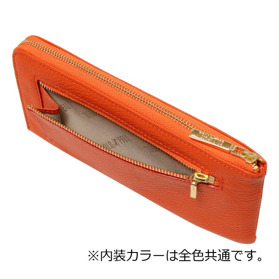 GOLD PFEIL（ゴールドファイル） 長財布 本革 L字ファスナー 薄型 薄い 
