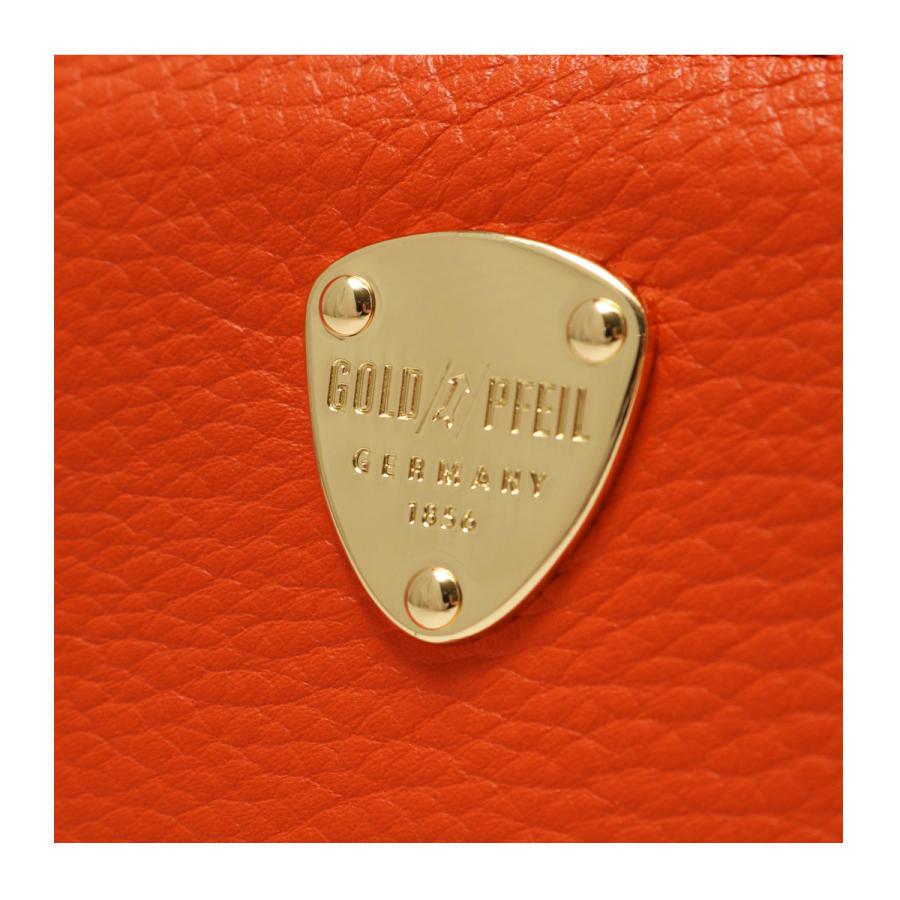 GOLD PFEIL（ゴールドファイル） 長財布 本革 L字ファスナー 薄型 薄い