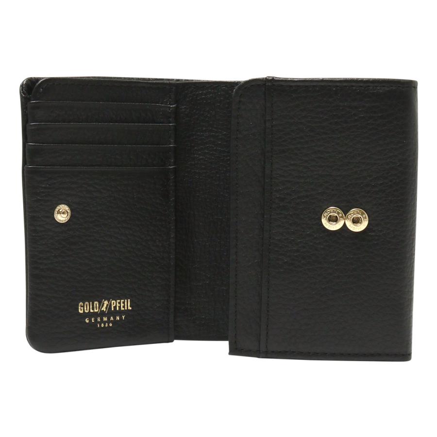 GOLD PFEIL（ゴールドファイル） 財布 二つ折り 本革 レディース