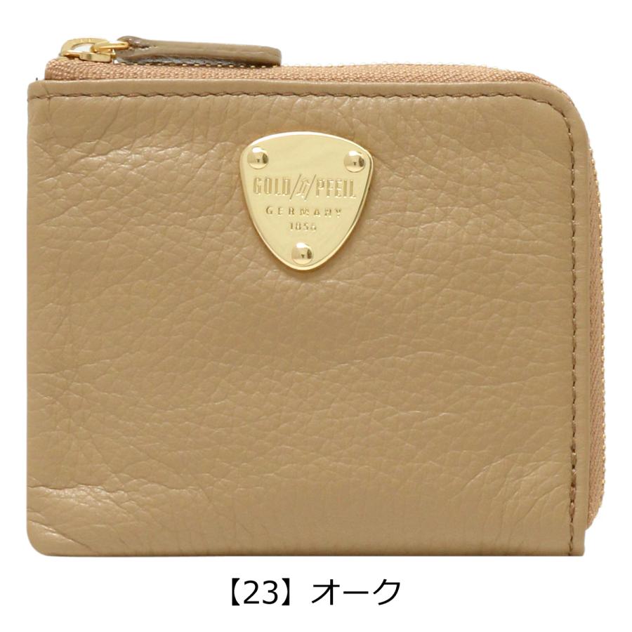 GOLD PFEIL（ゴールドファイル） 小銭入れ コインケース 本革 L字