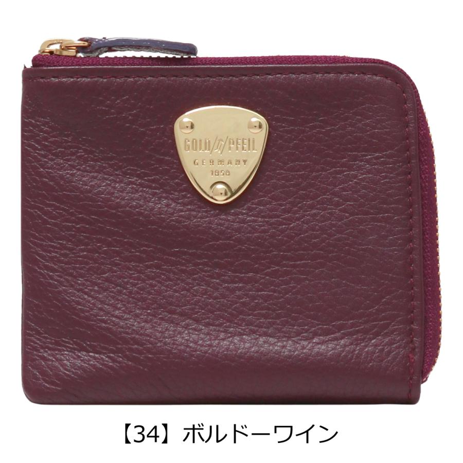 GOLD PFEIL（ゴールドファイル） 小銭入れ コインケース 本革 L字