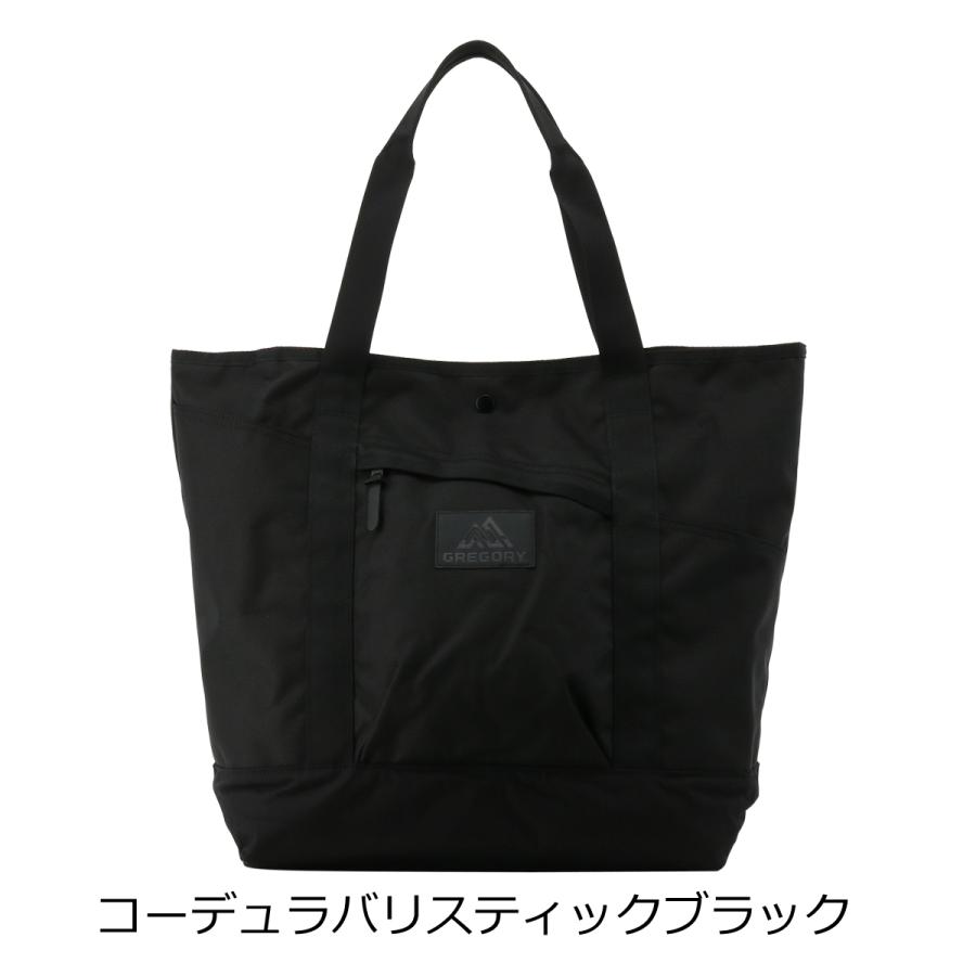 GREGORY ブラック トートバッグ GREGORY（グレゴリー） トートバッグ A3 大容量 メンズ レディース
