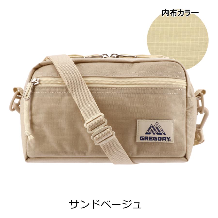 GREGORY パデットショルダーポーチ Lサイズ　グレゴリー ショルダーバッグ グレゴリーのミニバッグ「パデッドショルダーポーチ」の収納例