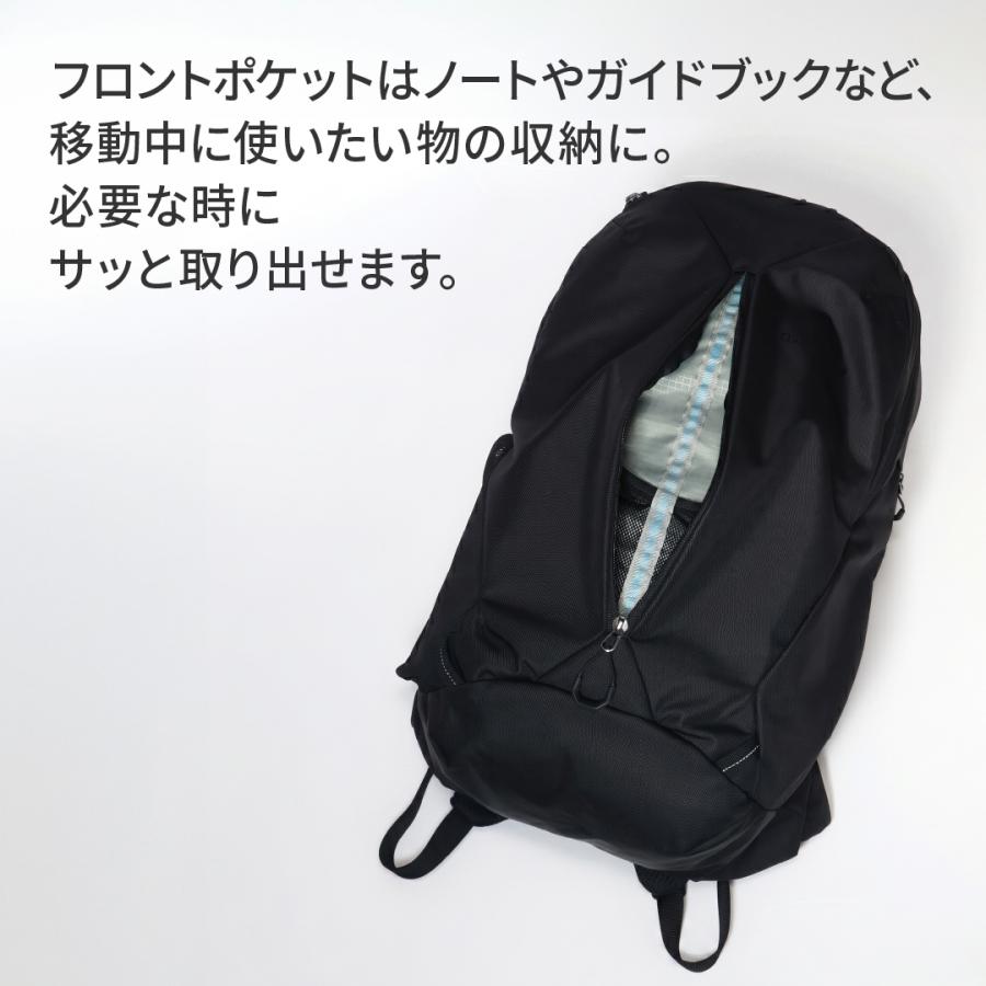 別注 グレゴリー リュック ルーヌ20 当社限定 A4 20L 15インチ RHUNE20 GREGORY デイパック リュックサック 軽量 カジュアル ビジネス 通勤 オールブラックの画像