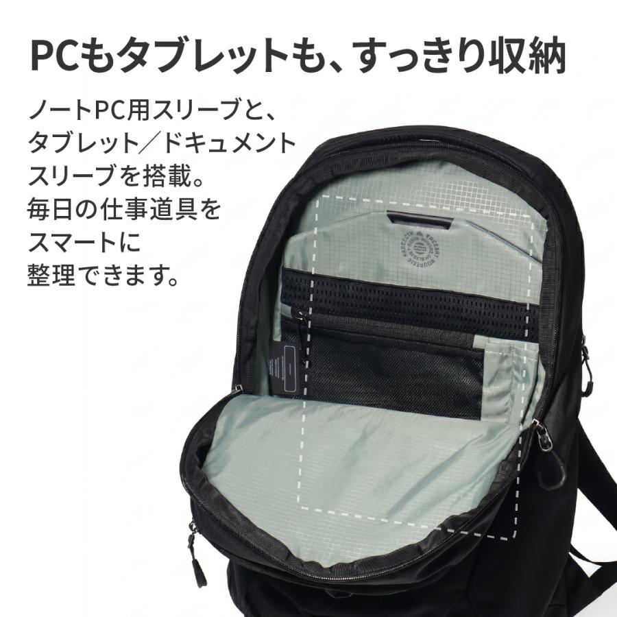 別注 グレゴリー リュック ルーヌ20 当社限定 A4 20L 15インチ RHUNE20 GREGORY デイパック リュックサック 軽量 カジュアル ビジネス 通勤 オールブラックの画像