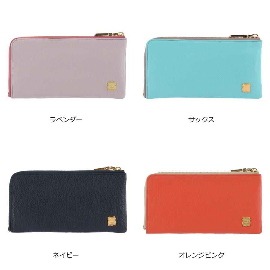 【新品】efffy エフィー イタリアンレザー L字ファスナー長財布ベビーピンク efffy（エフィー） 長財布 L字ファスナー 本革 日本製 レディース GV1