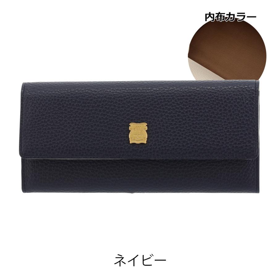 efffy（エフィー） 長財布 かぶせ 本革 レディースGV5-017 efffy