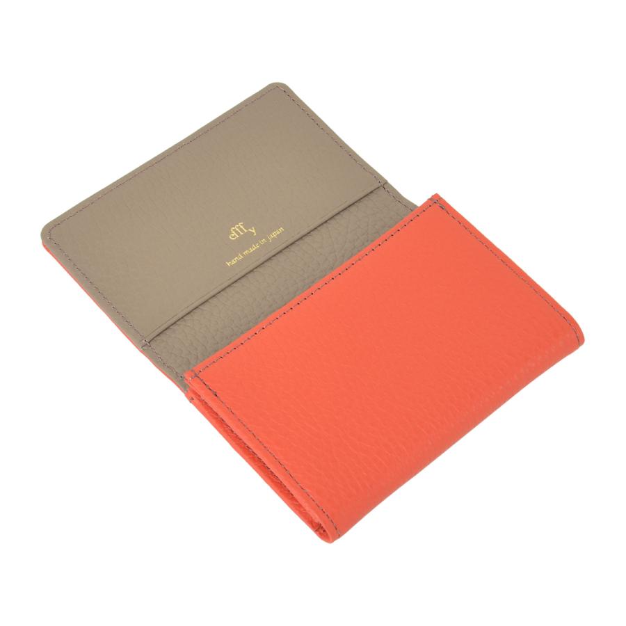 efffy（エフィー） 名刺入れ 本革 日本製 レディース GV5-08 efffy