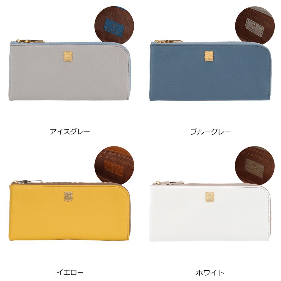 efffy（エフィー） 長財布 L字ファスナー 本革 レディース GV5-10