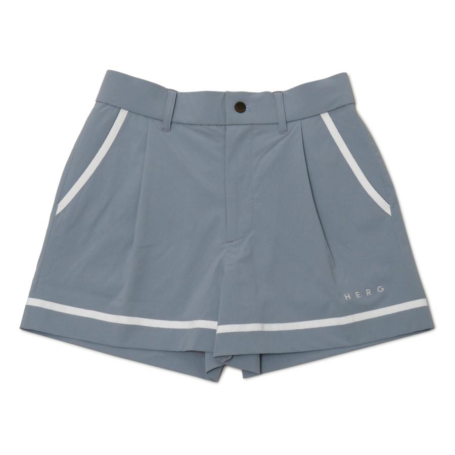 エルグワン ゴルフ ショートパンツ ゴルフパンツ レディース GW23PE55 HERG1 スポーツ UVカット 吸水速乾 WOMENS NYLON LINE SHORT PANTS_3