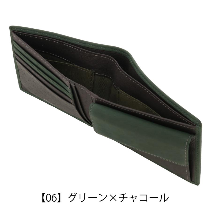 Helena（ヘレナ） 財布 二つ折り 二つ折り財布 ミニ財布 メンズ 0742