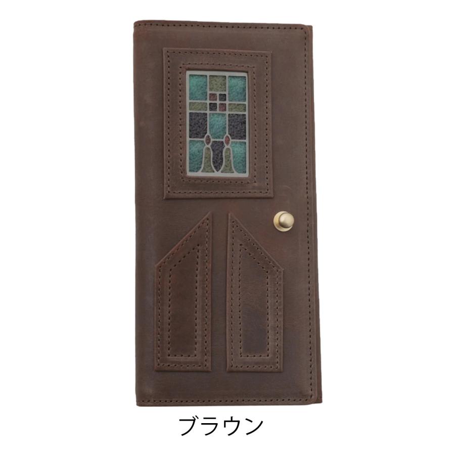 グラート かぶせ長財布 財布 長財布 ロングウォレット ステンドグラス
