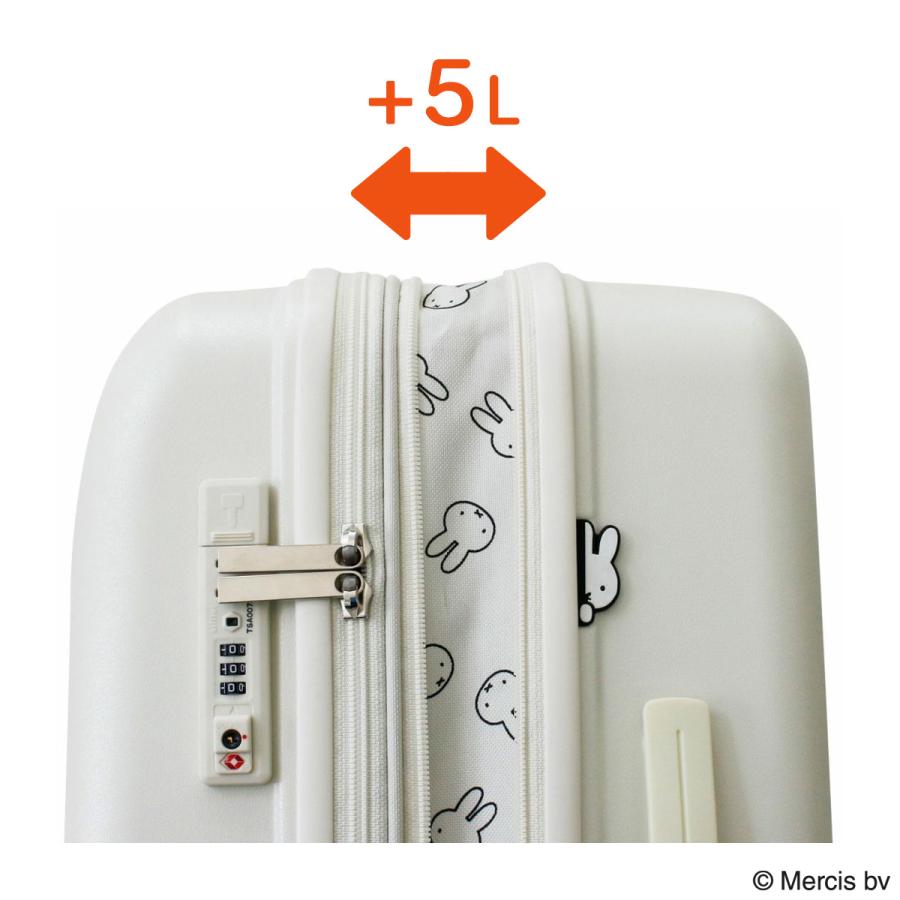 Siffler（シフレ） ハピタス ミッフィー スーツケース 60L 57cm 3.8kg
