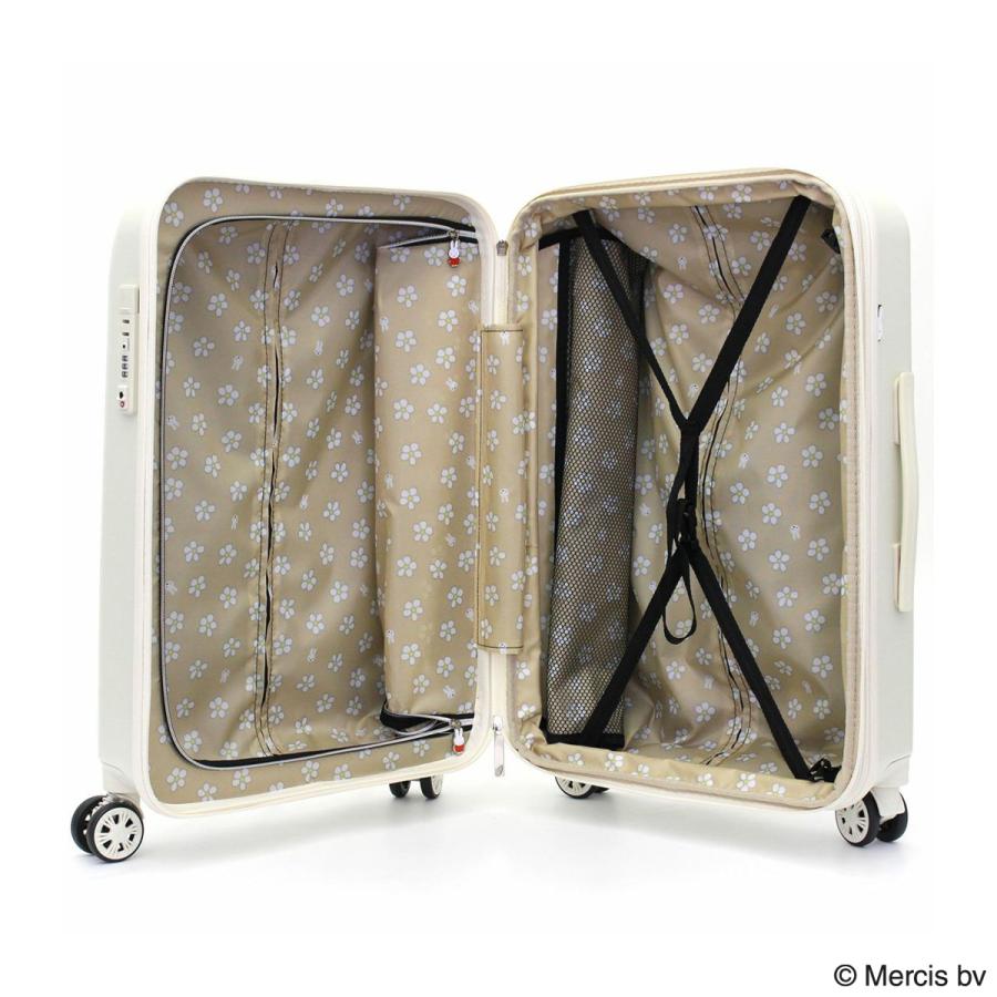 Siffler ハピタス ミッフィー シフレ スーツケース 60L 57cm 3.8