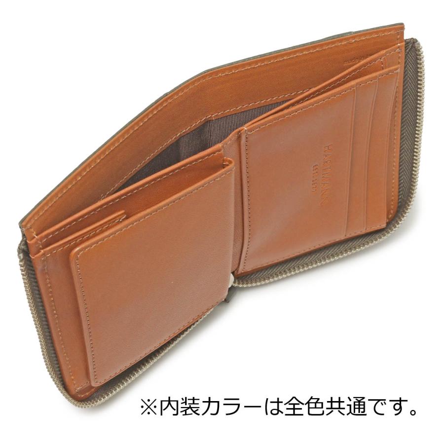 Hartmann ハートマン 財布 二つ折り 本革 メンズ 日本製 142682 グレン
