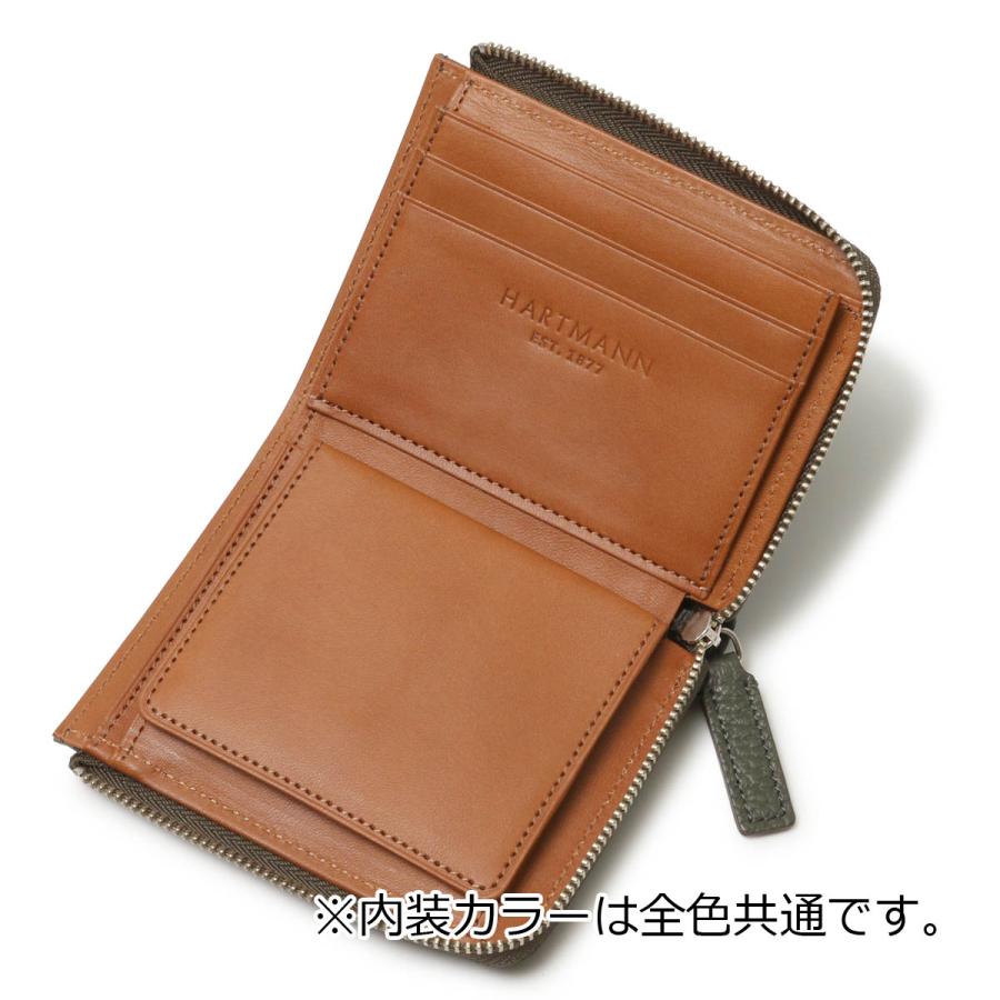 Hartmann ハートマン 財布 二つ折り 本革 メンズ 日本製 142682 グレン