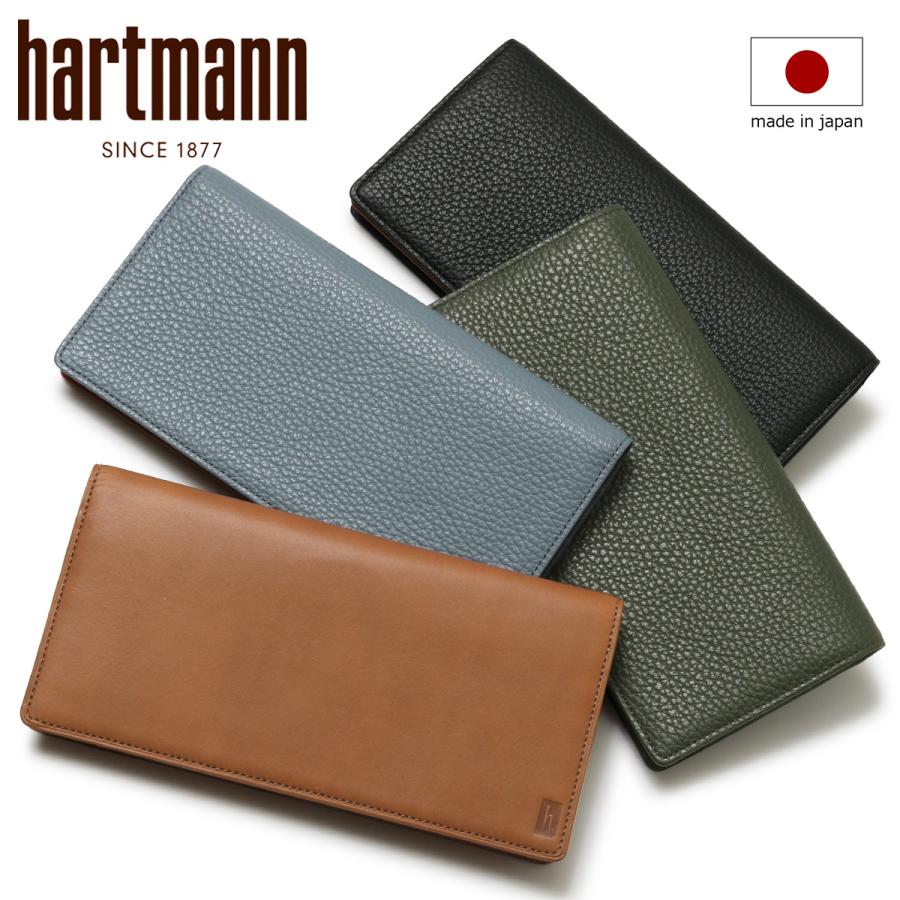 Hartmann ハートマン 長財布 札入れ かぶせ 本革 メンズ 日本製 Hartmann ハートマン 長財布 札入れ かぶせ 本革 メンズ 日本製