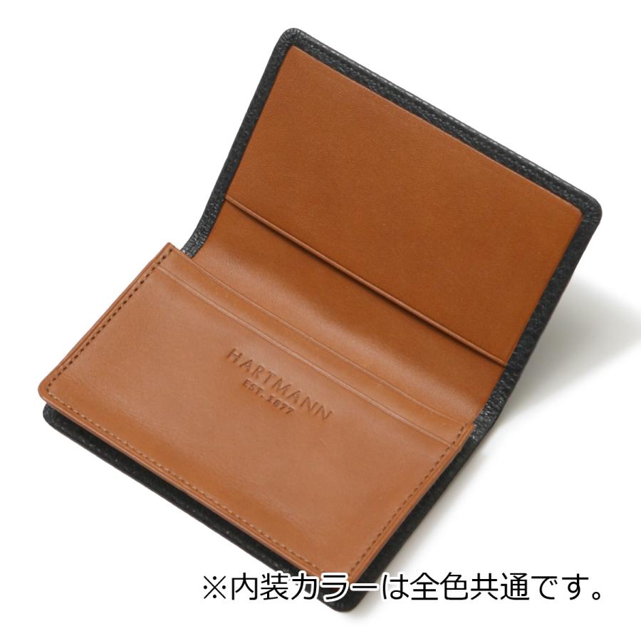 Hartmann ハートマン 名刺入れ 本革 メンズ 日本製 142686 グレン