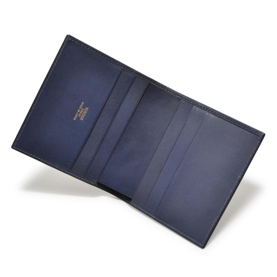 ヒロアン 二つ折り財布 小銭入れ無し プロシモ メンズ HM-201823 博庵