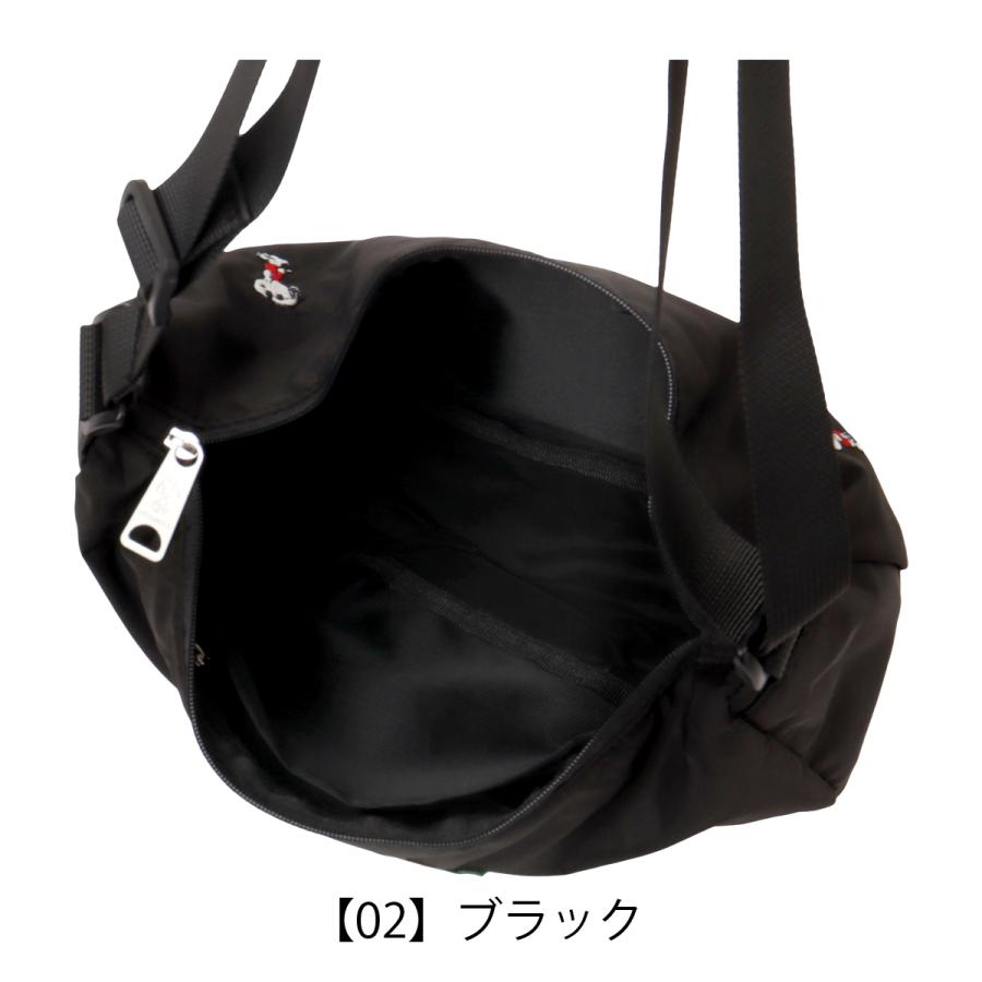 スヌーピー ピーナッツ ショルダーバッグ ポケッタブル メンズ