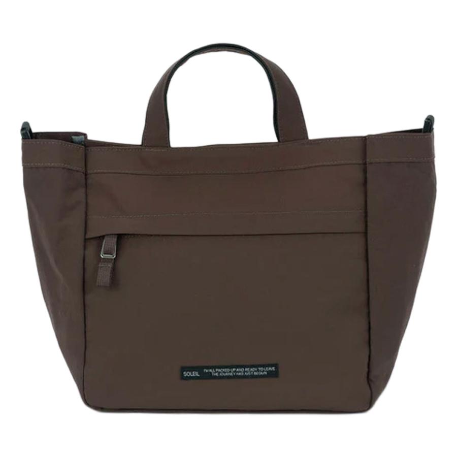 soleile ソレイル 撥水加工 2way ブラックトートバッグ soleile ソレイル 撥水加工 2way ブラックトートバッグ