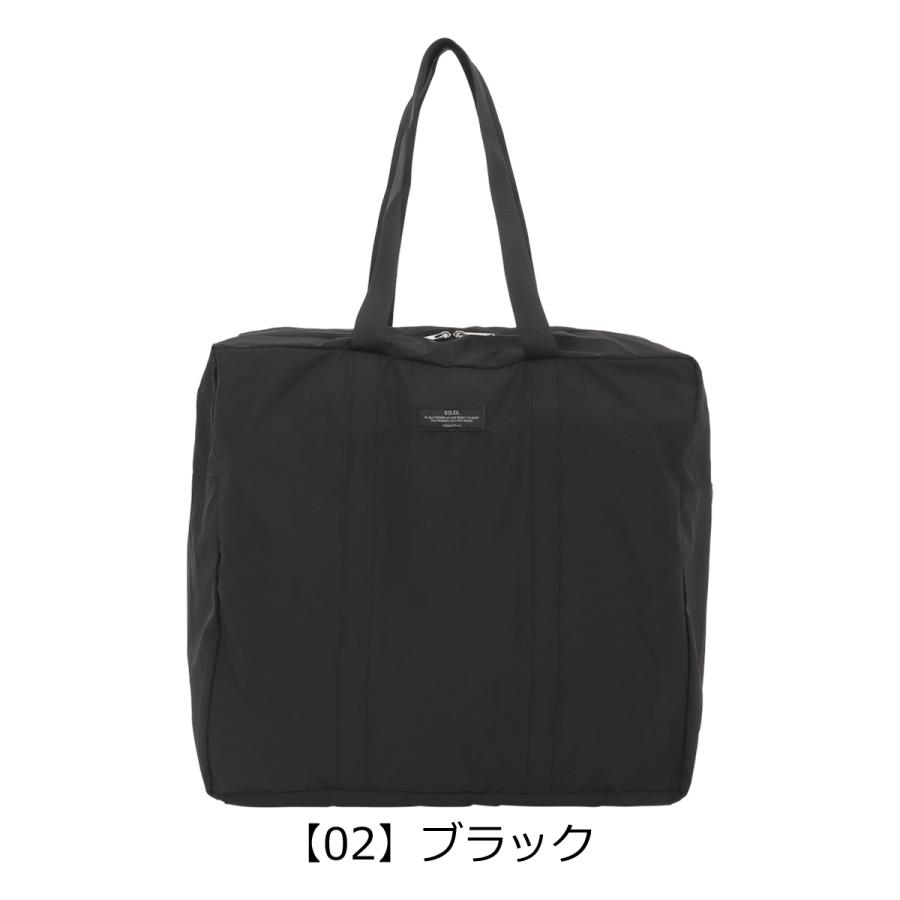 ソレイユ ボストンバッグ パッカブル 撥水 19L 軽量 ダブルファスナー