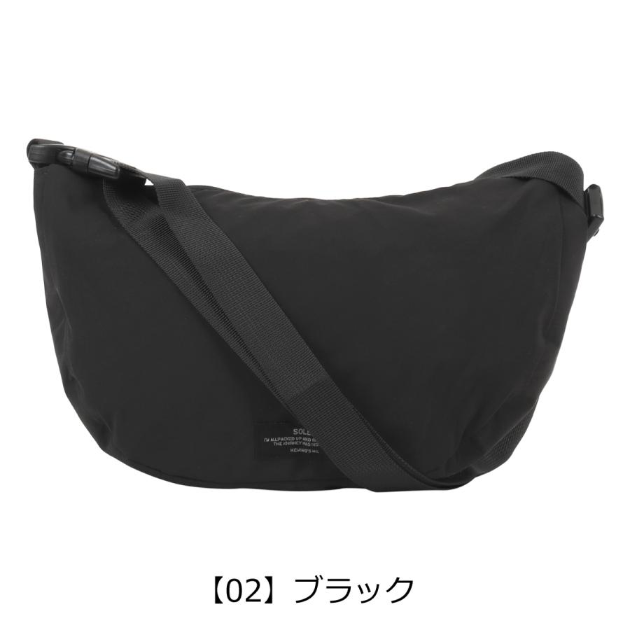 ソレイユ ショルダーバッグ パッカブル 撥水 軽量 2WAY メンズ