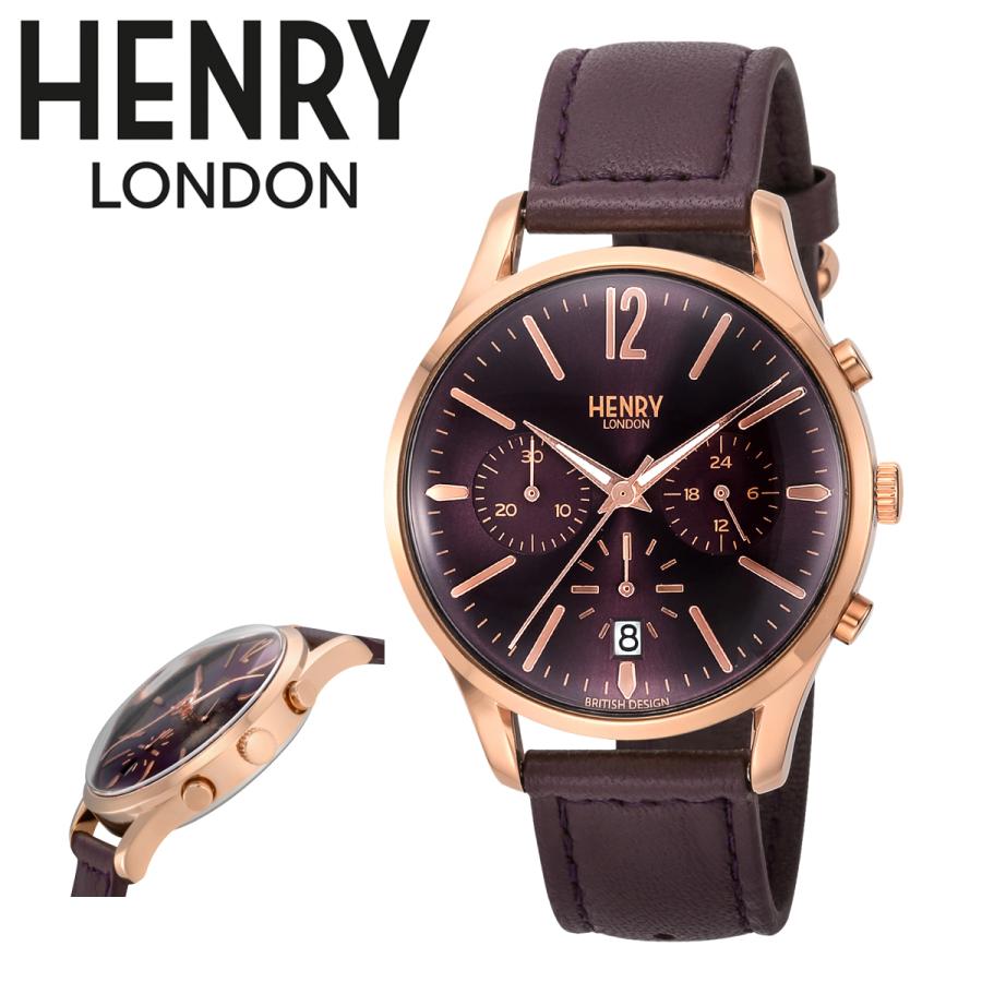 ヘンリーロンドン 腕時計 HERITAGE HL39CS0092 メンズ レディース HENRYLONDON ステンレススチール アクリルガラス 本革  :hrl-hl39cs0092:サックスバーYahoo!店 - 通販 - Yahoo!ショッピング