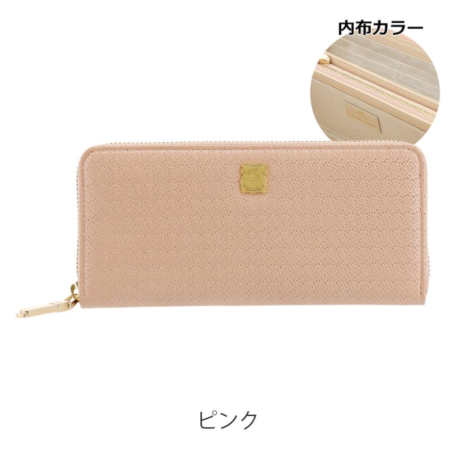 efffy（エフィー） 長財布 ラウンドファスナー 本革 日本製 レディース