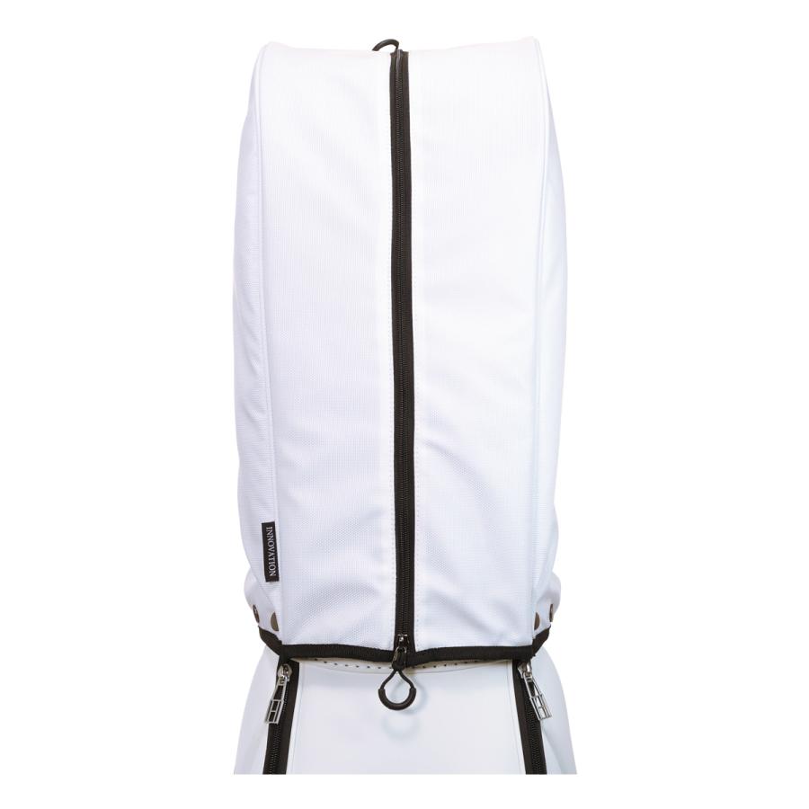 美品！Wilson ウィルソン キャディバッグ フードカバーセット　ホワイト 美品！Wilson ウィルソン キャディバッグ フードカバーセット ホワイト