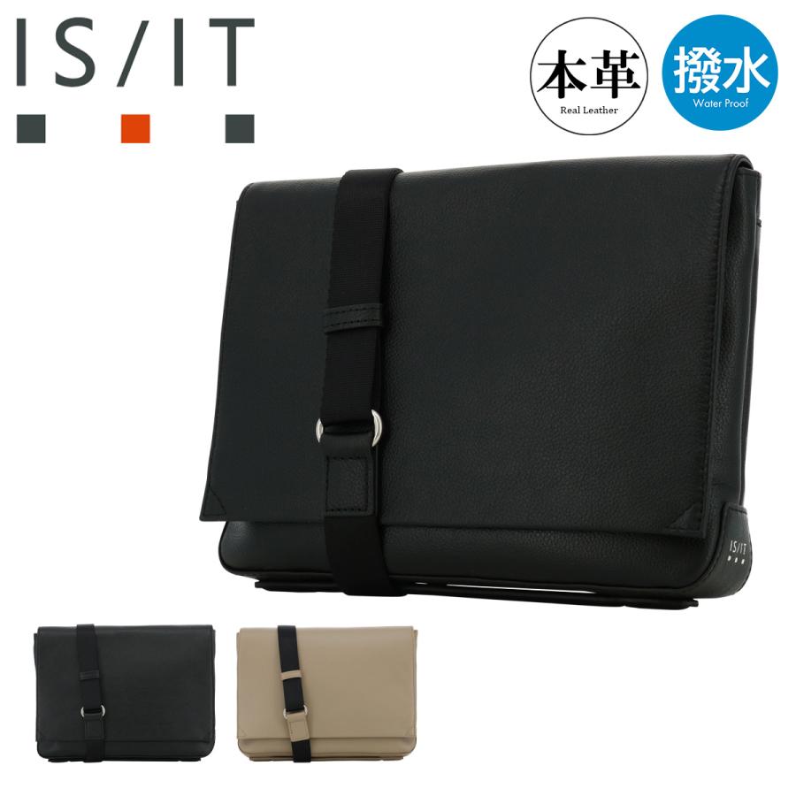 【レビュー投稿で+5％還元】イズイット クラッチバッグ ショルダーバッグ レニー 2WAY Sサイズ メンズ 921101 ISIT IS/IT Lenny クラッチショルダー 弱撥水 本革 牛革 レザー シンプル 冠婚葬祭 ビジネス クリスマス_mp IS/IT（イズイット） クラッチバッグ ショルダーバッグ レニー 2WAY S
